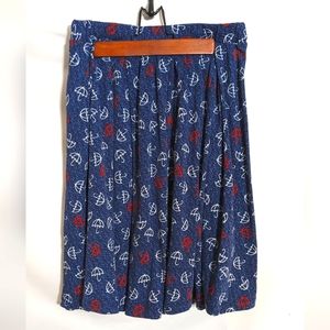Umbrella Print Madison Skirt